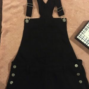 Black Coverall Shorts